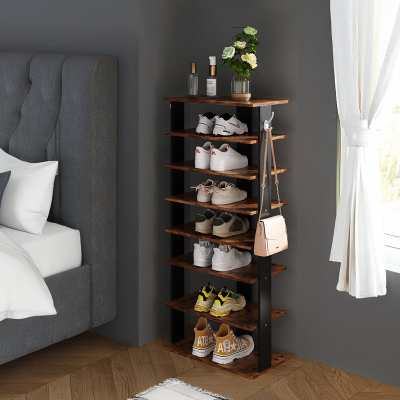 Borough Wharf 8-Tier Shoe Rack for Entryway | Wayfair.co.uk
