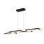 Luminaire suspendu rectangulaire 4 lumières DEL