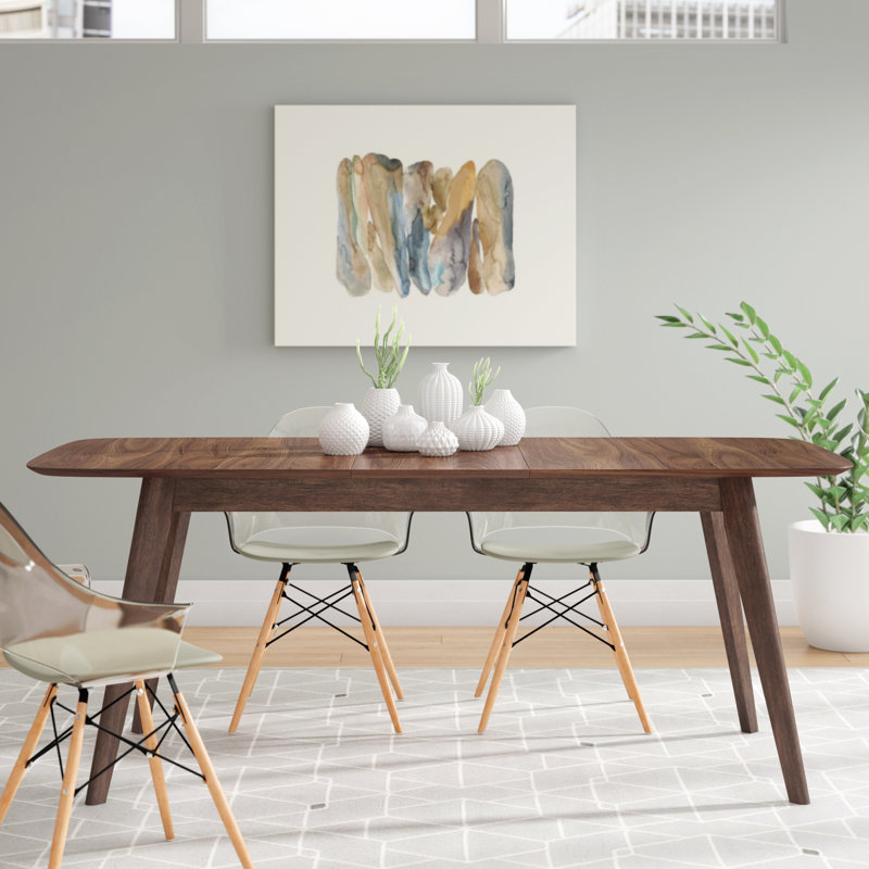 Mares Extendable Solid Wood Base Dining Table
