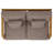 Clairmont Teakwood Patio Loveseat-1187069197