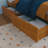 Richmond Solid Wood Platform Bed with Panel Footboard and Storage Drawers-96140409