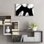 «Brooklyn Bridge Silhouette» par Erin Clark, art mural en verre acrylique-48882893