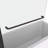 Bath Tub Pivot Shower Screen,With 1/4" Tempered Glass And Towel Bar