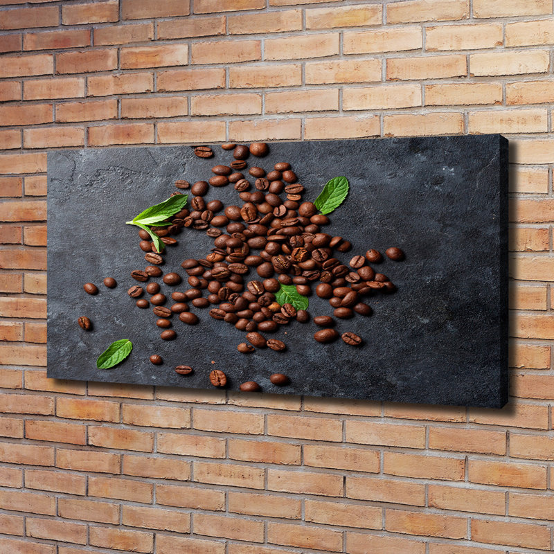 Coffee Beans - Wrapped Canvas Print