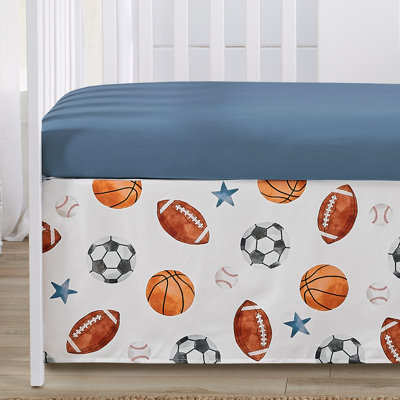 Sports 4 - Piece Crib Bedding Set