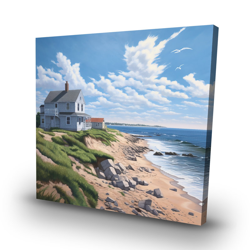 Sea view - 32"x32" art on canvas
