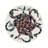 Ouroboros White Beaded Smooth Tabletop Set