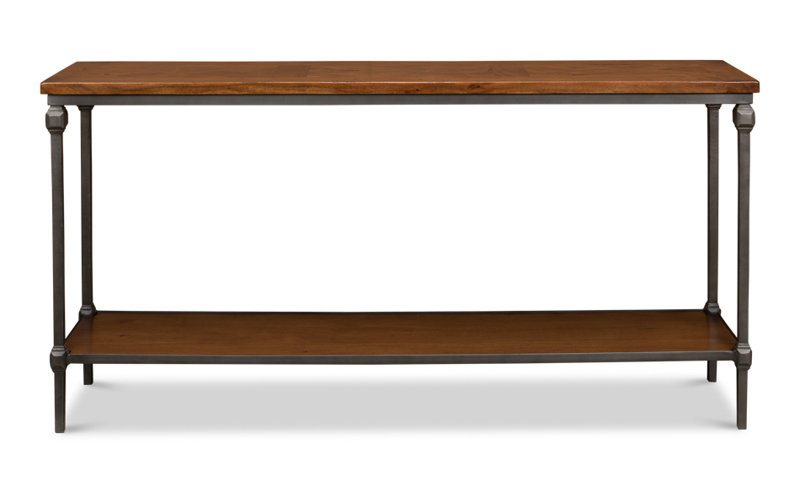 Maymie 60'' W Solid Wood Console Table