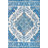 Lathan Bohemian FLAIR Boho Vintage Medallion Cream/Blue Rug-45043738