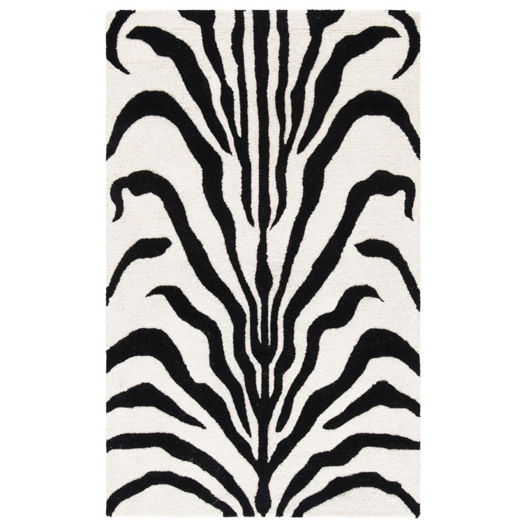 Cambridge Hand Tufted Wool Animal Print Rug