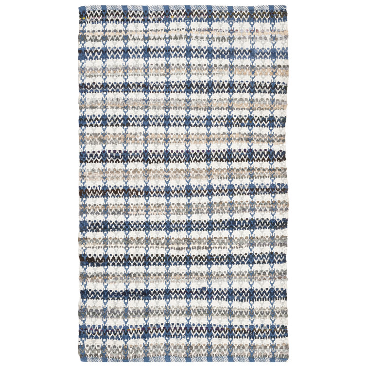 Bester Hand Woven Cotton Ikat Rug