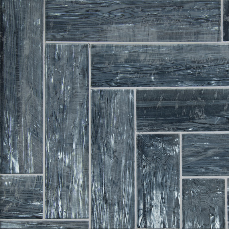 Elaris Subway 3 in. x 12 in. Glossy Glass Mosaic Wall Tile, Shimmer