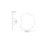 Phoenicis LED Flush Mounted Sconce
