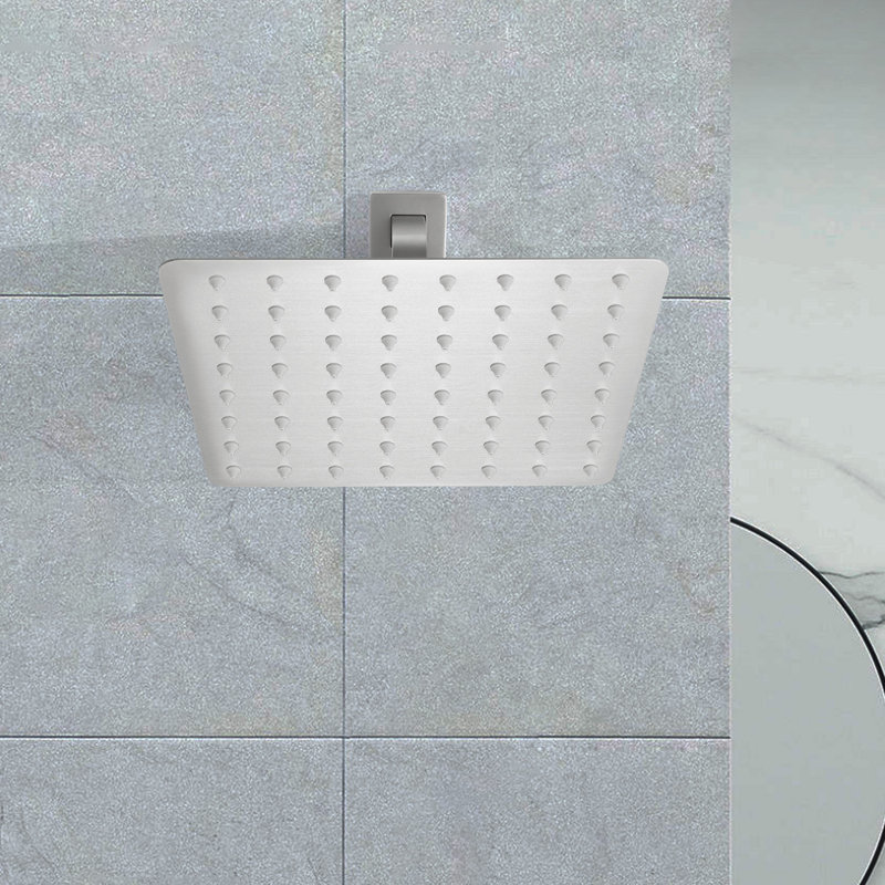 Rain 1.8 GPM GPM with Self-Cleaning, Brushed Nickel