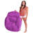 Bean Bag Chair Structured Seat for Kids, Teens and Adults, Comfy Bean Bean Bag Chair for Gaming, Reading and Watching TV, Coronado Chair, Multiple Colors and Fabrics-617751639