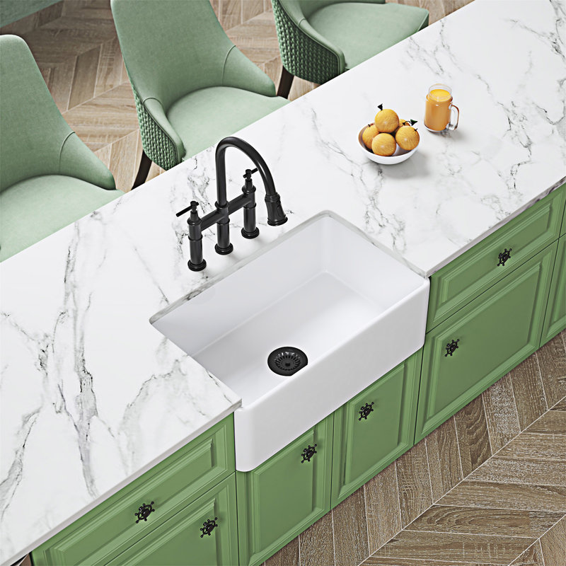 Undermount Farmhouse Kitchen Sink Single Farm Sink