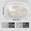 Flush-mounted LED Ceiling Light, 1 Bulb, 50 cm-115269625-115269626