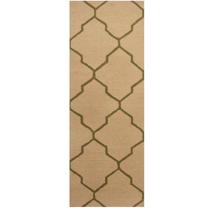Wool Geometric Indoor Rug