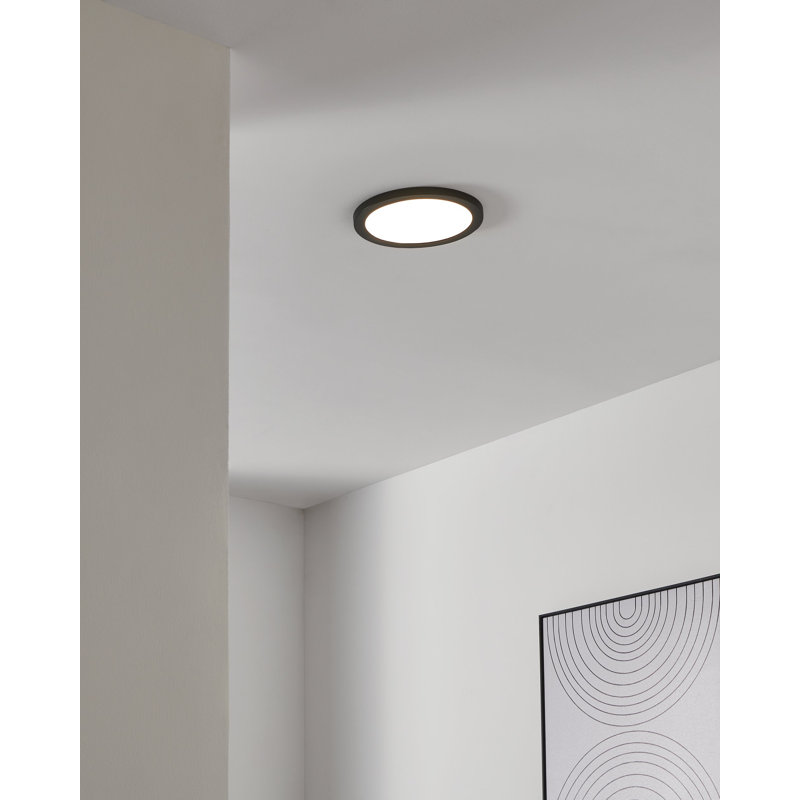 Plafonnier encastré 5 lumières Clarisse, 18 W, H 0,51 po x l 8,86 po x P 8,86 po