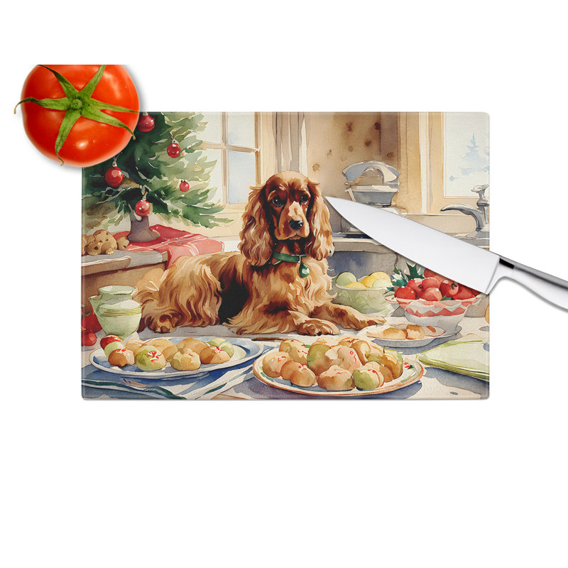 Planche à découper en verre Cocker Spaniel