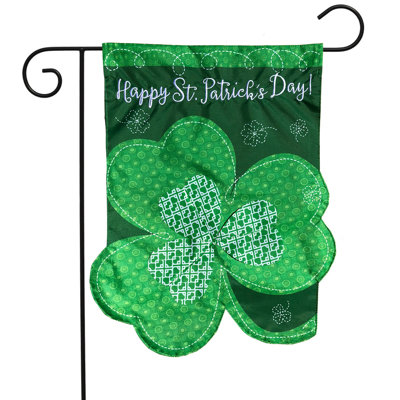 Drapeau de jardin Shamrock