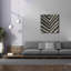  «Stone 9» par Chariklia Zarris, art mural sur toile, 37 po x 37 po