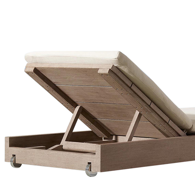 Chaise longue pour l'extérieur