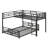 Kelvisha L-Shaped Metal Twin Over Full Size Bunk Bed-106342078