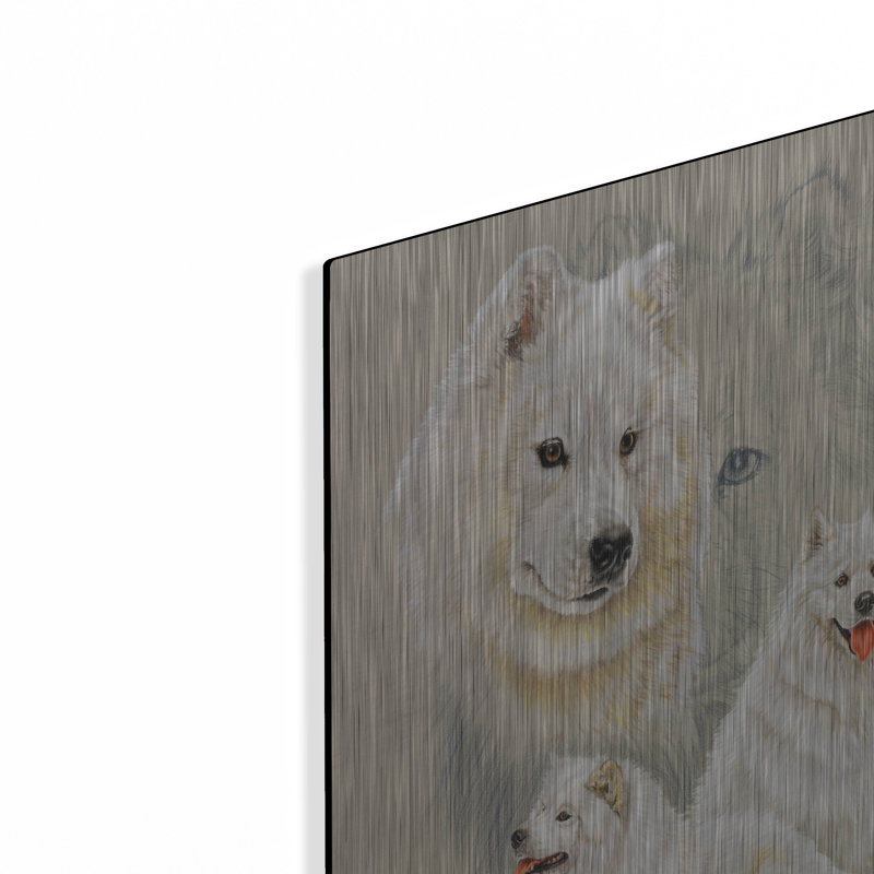 " Samoyed " by Barbara Keith, 24" H x 16" W