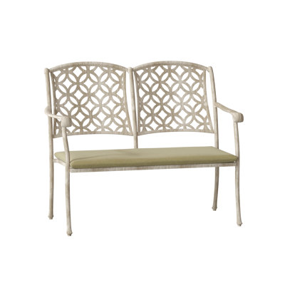 Banc de jardin aluminium Casa