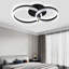 3-Light Semi Flush Mount