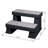 Bueno Spa 24.44'' D Slip Resistant Hot Tub Step in Gray
