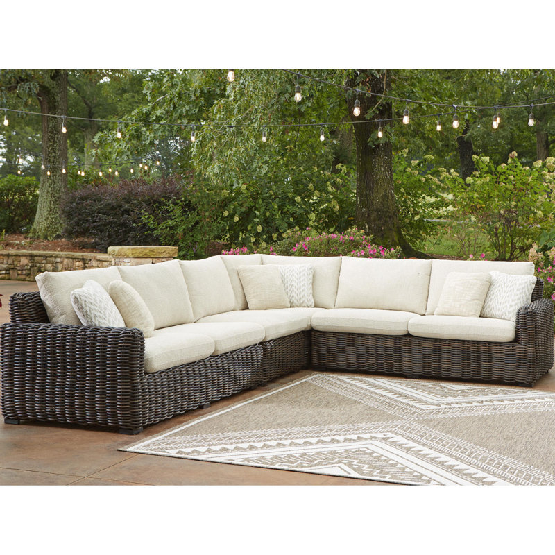 Canapé modulaire d'extérieur 4 pièces Pannell