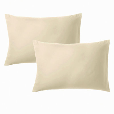 Pillowcase Set - Hair-Friendly Pillow Covers 2 Pack - Zippered Silky Pillow Covers - Upgrade to Silk Pillowcases