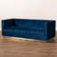 3 Seater Velvet Sofa-1673890852