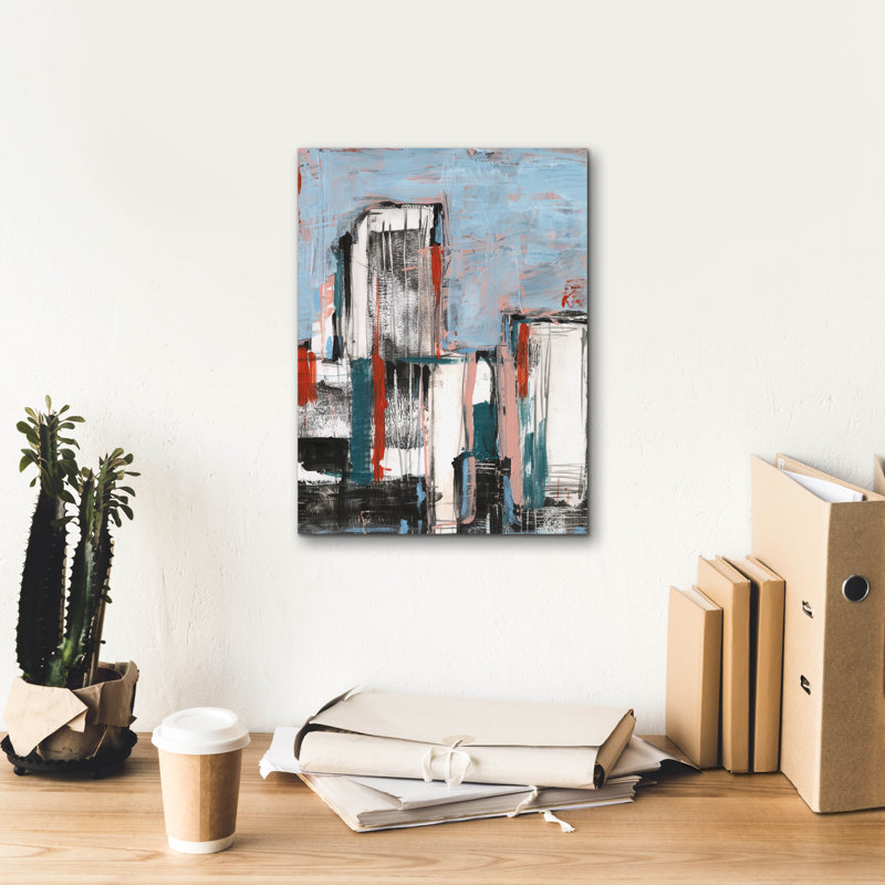 «Bustle 1» par Ethan Harper, H 16 po x l 12 po x P 0,75 po