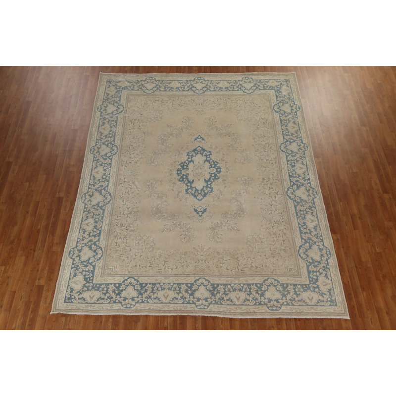 Tapis traditionnel floral 9 x 11