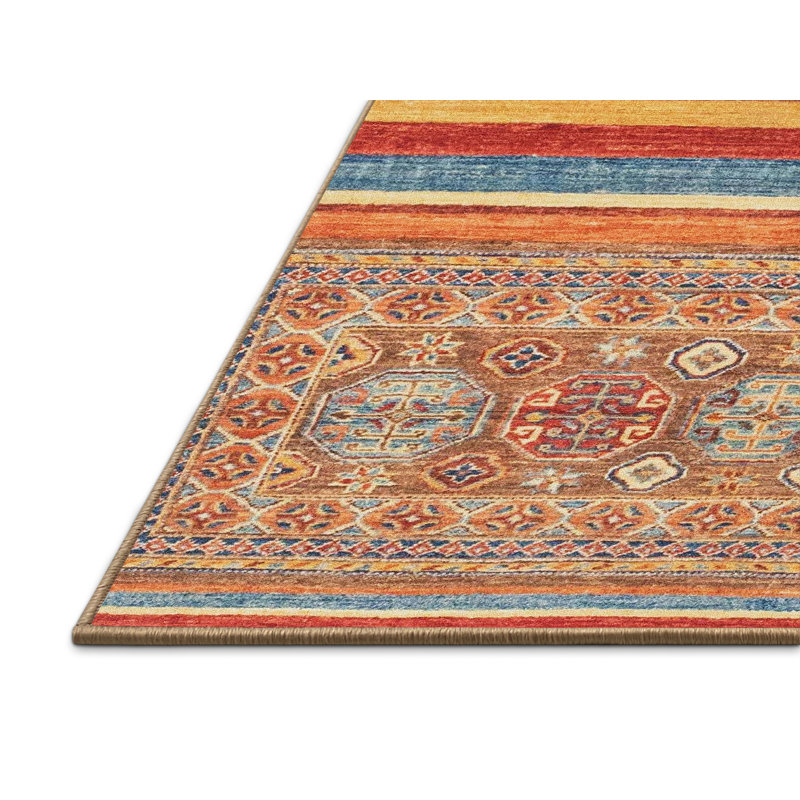 Abstract Indoor Rug, Rectangle 5' x 7'