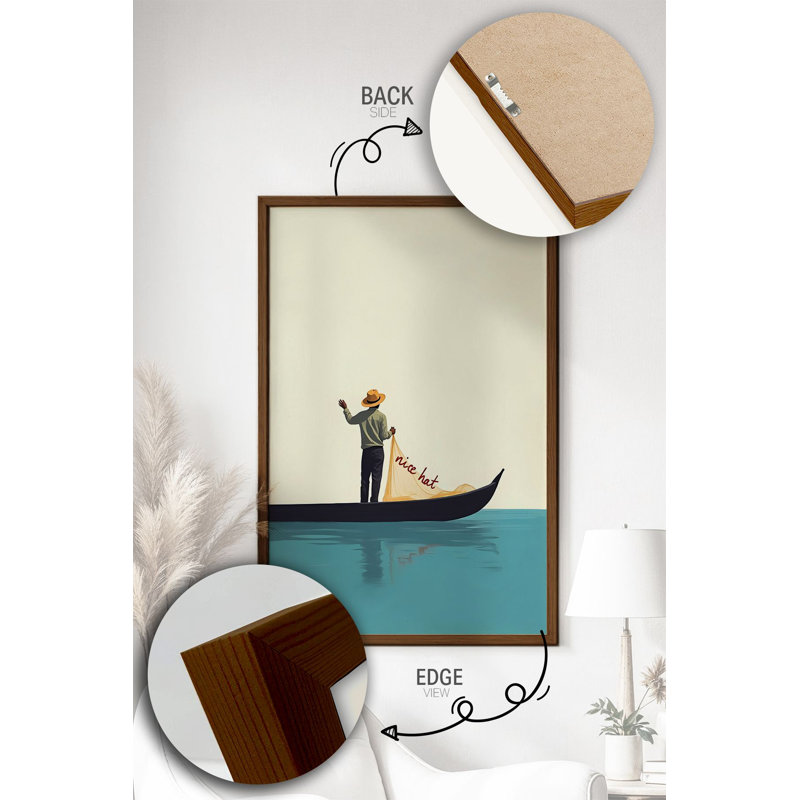 Élégante peinture décorative encadrée, 13 x 19 pouces | Cadre 100% bois massif (épaisseur: 0,8 pouce) | Œuvre d'art 100% MDF (épaisseur: 0,1 pouce) | Impression numérique, parfaite pour la décoration de la maison ou du bureau, design élégant et moderne