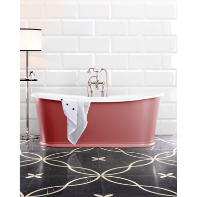 Regal Colors 71.63 in. L Freestanding Soaking Tub