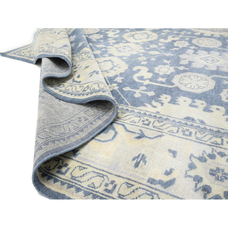 Tapis oriental Oushak Chobi 10 pi x 14 po Colorfast