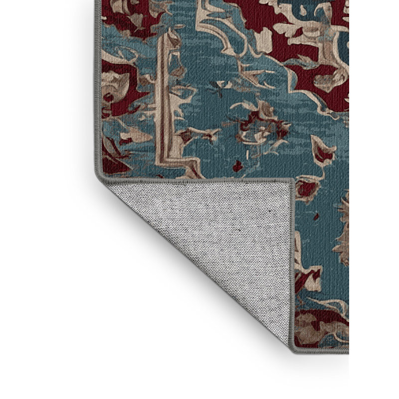 Tapis gris lavable à la machine, Tapis de couloir 2 pi x 4 pi
