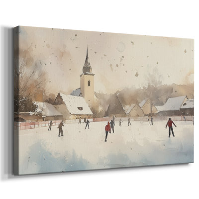 Eve of Golden Yule-Premium Gallery Wrapped Canvas