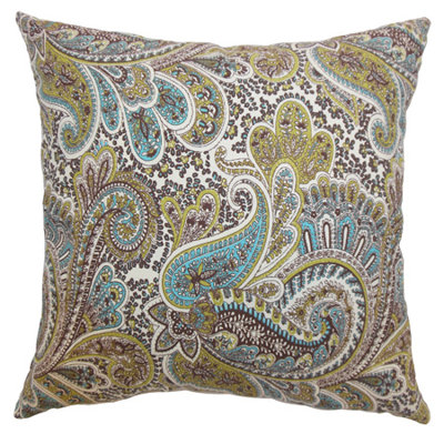 Taie décorative de literie dorcas motif cachemire