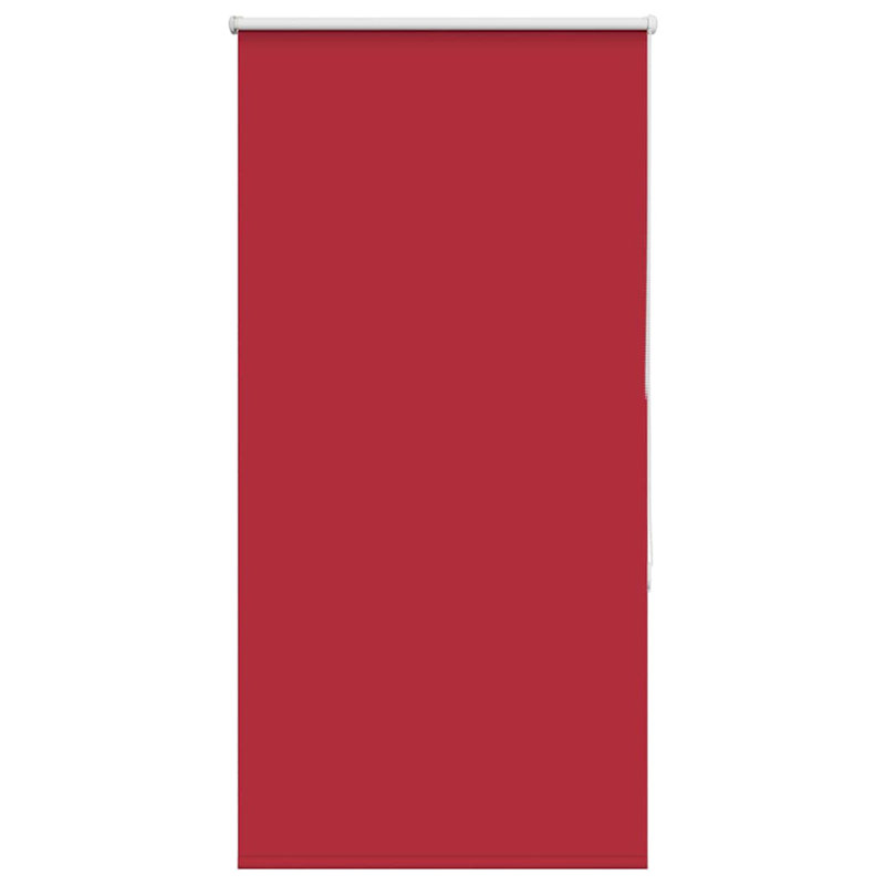 17 Stories Roller Blind Blackout Fabric Polyester, 85cmW x 150cmL, Red