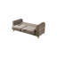 Causeuse convertible en tissu de velours Melody-1503476049