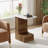 C-shaped End Table With Tabletop