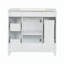 Lavabo de salle de bain 36 po avec lavabo en céramique, structure en bois massif, porte à fermeture en douceur, tablettes réglables, 3 tiroirs, y compris un tiroir double pour le rangement du sèche-cheveux-1319380442
