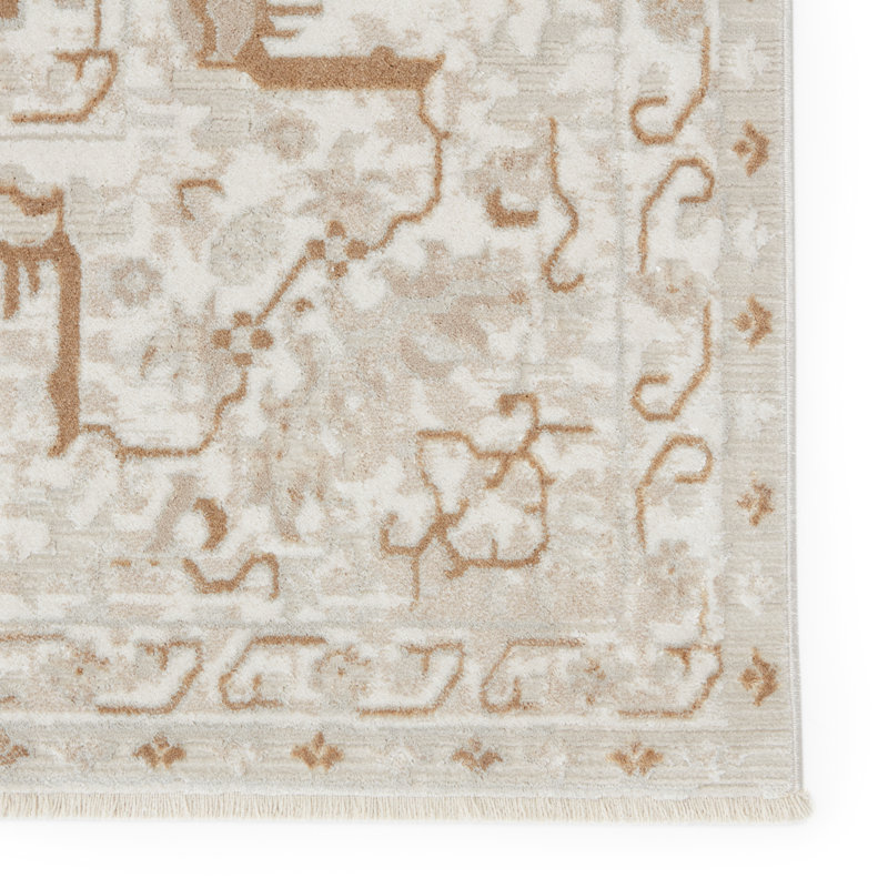 Tapis oriental beige, Tapis de couloir 3 pi x 8 pi