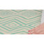 Tapis en coton tissé à la main Charla Cedar Brook-22984632